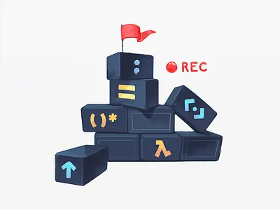 Building Up Code Blocks blocks building code coding developers development education functional handbook lego lessons logic programming recording structure tech tower toys tutorials video