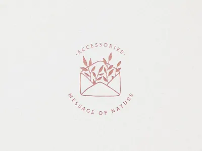 Feminine Logo beauty botanical brand clipart cozy feminine floral hand drawn logo nature woman