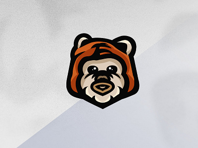 Ewok Mascot Logo branding ewok ewok logo icon illustration logo mascot star wars star wars art star wars logo vector