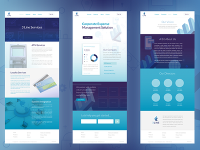 3line Wireframes africa app branding corporate design designsbyes flat illustration lagos layout nigeria payments type typography ui ux vector web web design website