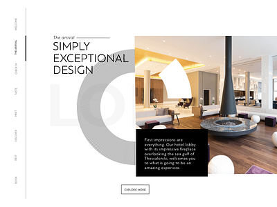 Makedonia Palace: Home interaction shot greece greek hotel minimal simplicity thessaloniki typography ui user experience design user interface design ux ux design web design website website design