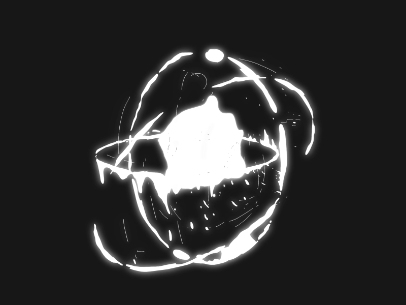 Lifelongfiction 2d animation blackandwhite cell futuristic illustration motion sci fi