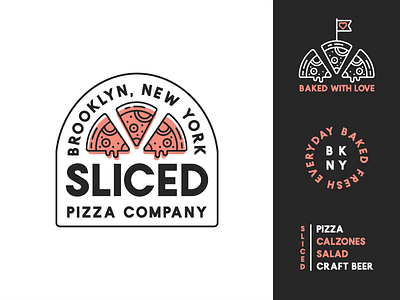 Pizza Logo and Branding badge logo brand identity branding logo modern branding pizza pizza logo restaurant restaurant logo