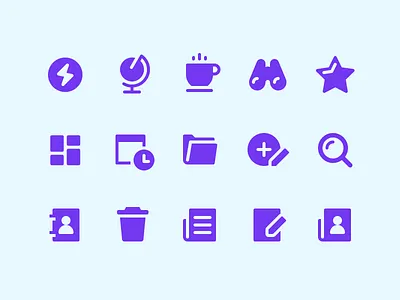 Icons For App apps glyph icon icons iconset minimal perfect sketch ui