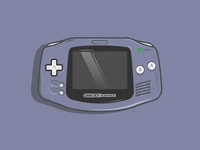 Those days boy console dribbble flat game game boy icon nintendo play retro shot video game