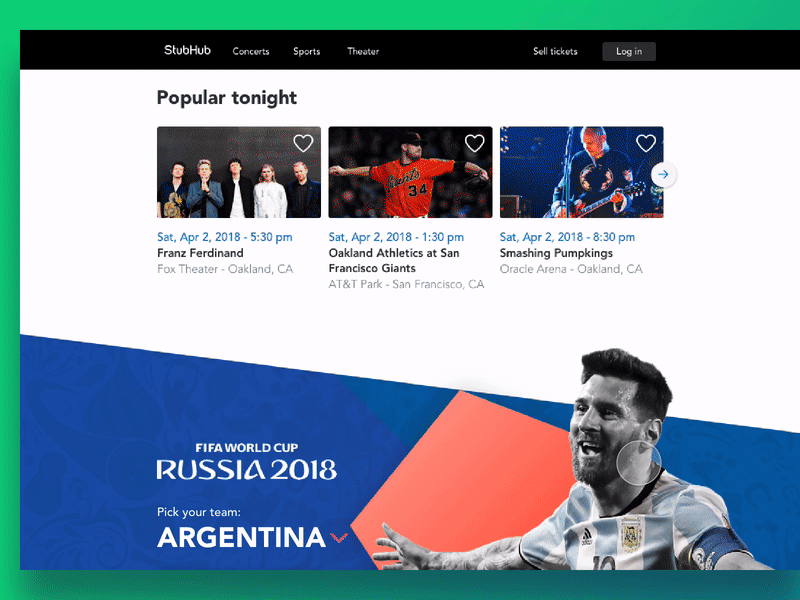 Team selector concept animation design ui ux