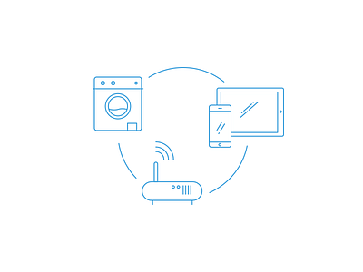 home appliances connection connect home home appliances household icon wifi wireless