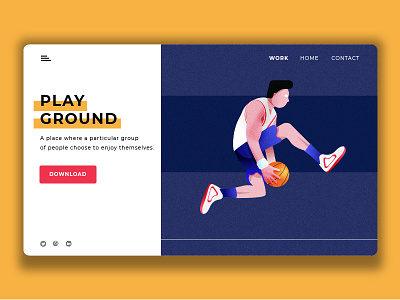 PlayGround 3d circle colorful flat hands illustration insight investment money sport ui wealthy