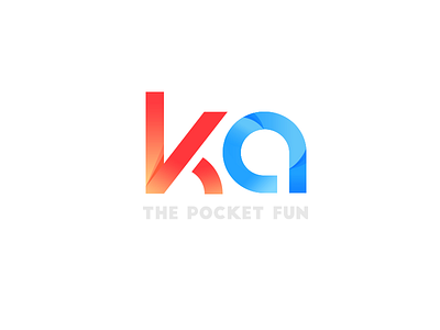 the pocket fun app branding logo mark ui