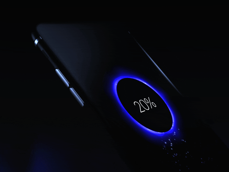 LockScreen Charging ae aep animation gif trapcode