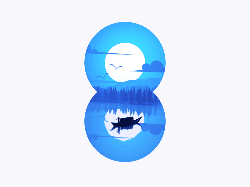 Eight c4d gif 插图 设计