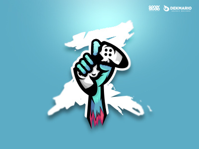 Zombie PlayerZ branding design gaming icon identity illustration kronno logo logotype playerz typography