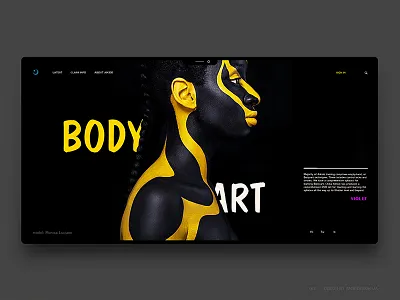 Body Art Dribble art black blur body bodyart graphicdesign hero homepage icon invites landing logo nike photography sport tatto typography ui ux web