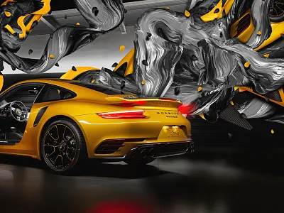 Porsche 70 years abstract adobe illustrator adobe photoshop art art direction artwork design digital art illustration illustrator photography photoshop porsche
