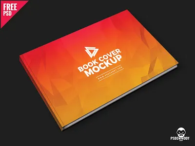 Brochure Book Cover Mockup book book cover booklet cover mockup brochure cover clean cover design free psd freebie mockup mockup psd psd register cover