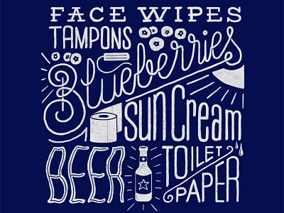 Shopping List hand drawn type hand lettering lettering shopping list typography