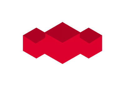 3 - Square 3 box brand logo square