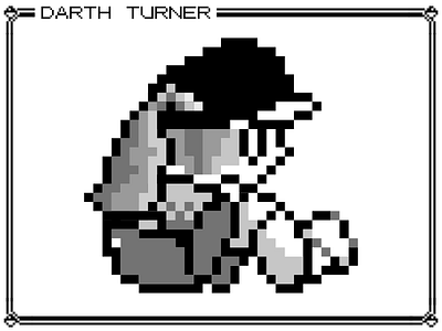 Female Pokemon Trainer (Red, Blue, and Yellow Version) anime black and white blue game boy pixel pokemon red retro yellow