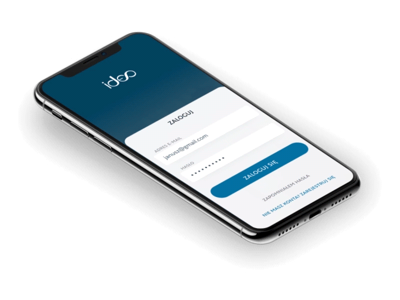 Loyalty app concept - logging in animation app design ios iphone loyality app mobile motion design ui ux