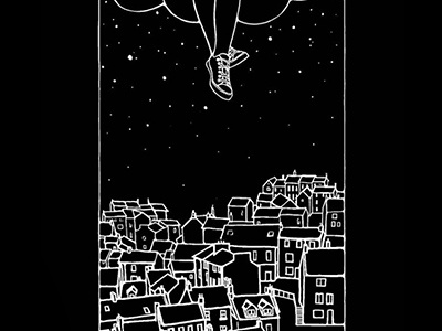 Atlas Black atlas black design drawing illustration secret midnight press stars tshirt wacom