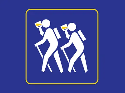 Northern Indiana Beer Trail beer beer trail brew hike sign trail