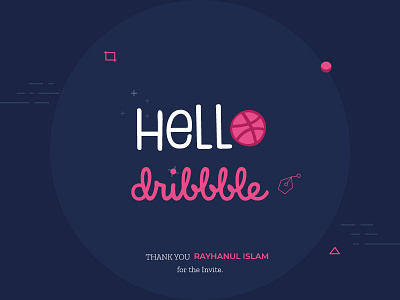 Thankyou hello dribbble