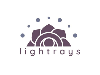 Lightrays Logo branding chakra identity design identitydesigner logo logodesign logodesigner reiki logo