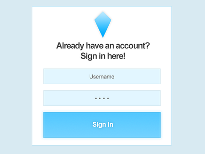 Sign in Box #UIDaily 001 account cyan login password signin uidaily username