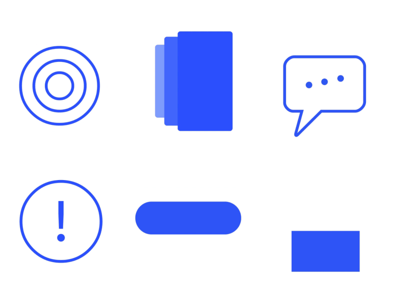 Moticons clean colors icon design icons illustration minimal motion motiongraphic