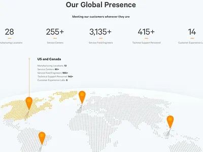 Interactive map map stats web