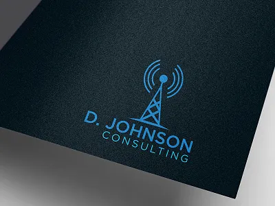 Consulting Center LOGO branding design flat logo logo logo design tech logo technology