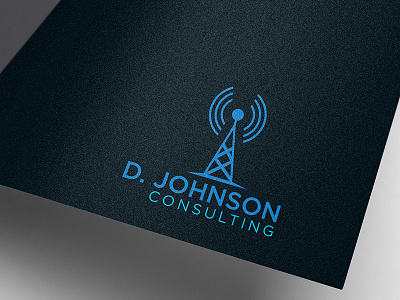 Consulting Center LOGO branding design flat logo logo logo design tech logo technology
