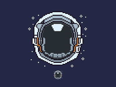 Pixel Astronaut astronaut illustration pixelart space