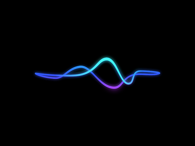 Line Wave ai sound wave waveform