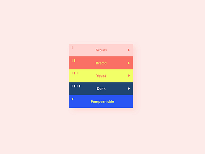 DUI LVI /// Breadcrumbs 2018 breadcrumbs daily ui dailyui dui ipad pro ui