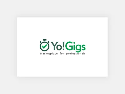 Yo!Gigs Logo branding design graphic icon logo vector