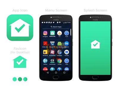 Icon - Home Loan Eligibility App app icon graphic design illustration ui design