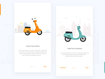 Bike Rent - Onboarding bike bike rent design art illustration ui ui design ux design vector vector art vehicle