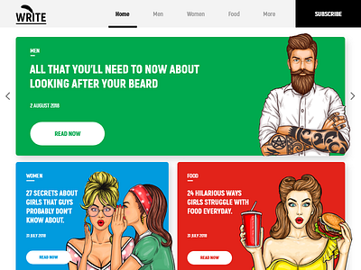 Web Blogging Concept blog blogger blogs design ui ui ux ui ux design ui 100 user interface web website