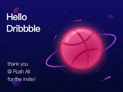 Hello Dribbble ui 插图