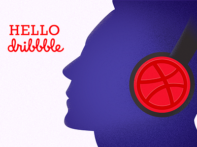 hello dribbble design draw illustration inspiration people