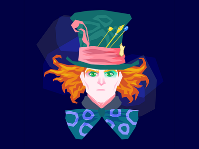 Mad Hatter 2d adobeillustator after effects animation character hatter