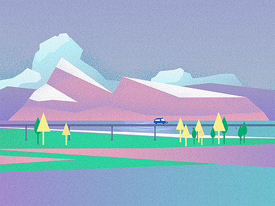 Landscape adobeillustator illustration landscape vector