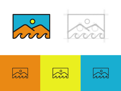 Desert Surf brand identity fashion identity design logo design retail