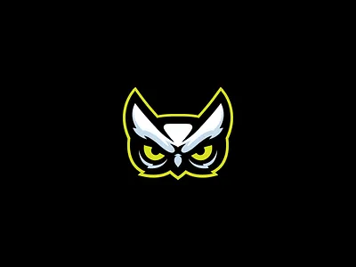 Owl character design e sports fun gaming mascot mascot design sports logo