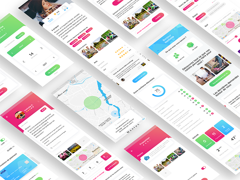 Example of Allovoisins App