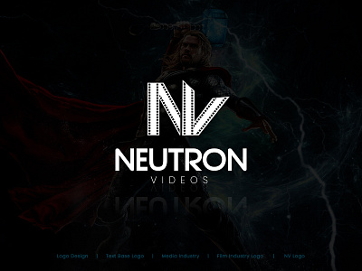 Neutron Videos icon logo vector