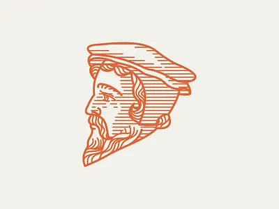 THOMAS BECON (1511-1567) • (07/53) engraving etching illustration illustrator line art peter voth design peter voth illustration portrait vector