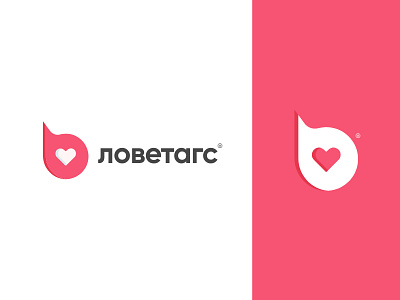 lovetags logo icon Dribbble