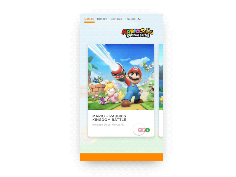 InVision Studio – Parallax Super Mario Bros. animation app app animation app concept invision invisionstudio ios nintendo super mario super mario bros super mario world video games